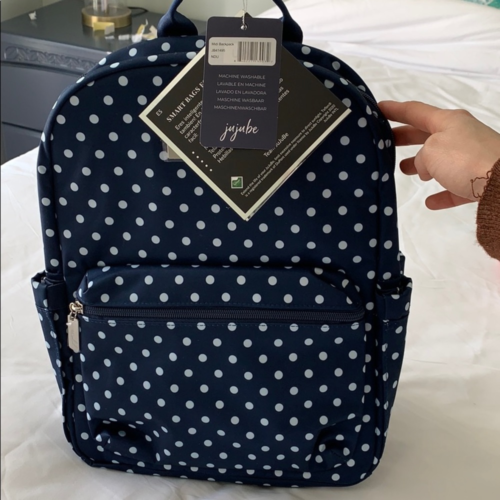 Ju-Ju-Be Navy Duchess Midi Backpack